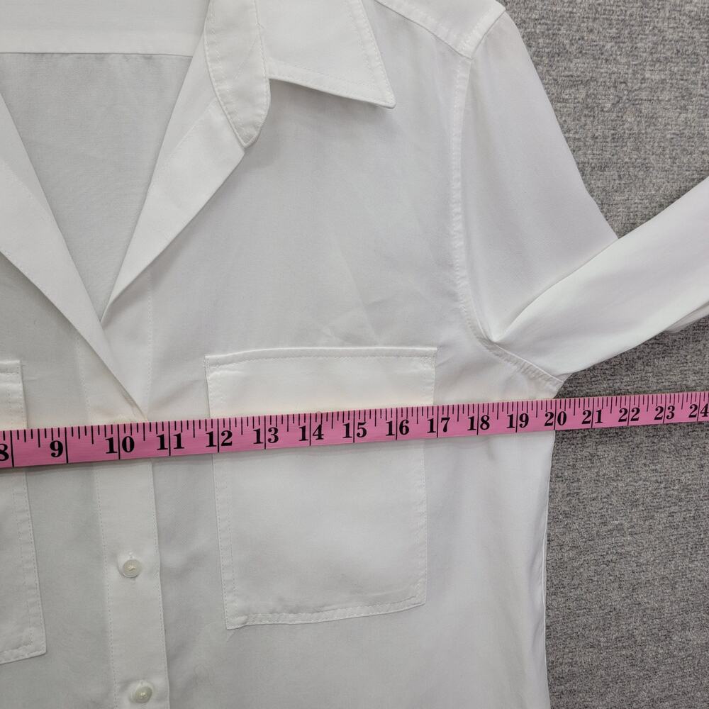BABATON UTILITY RELAXED SHIRT, WHITE SIZE S - Picture 7 of 9